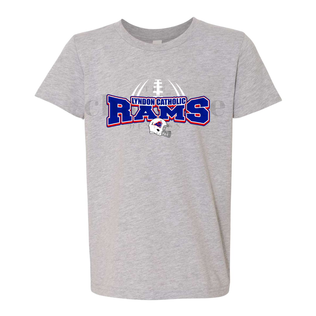 Youth Rams Helmet Options